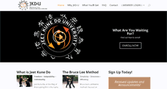 Desktop Screenshot of jeetkunedouniversity.com